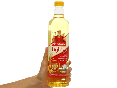 Dầu Ăn Thượng Hạng Neptune Light chai 1 lít