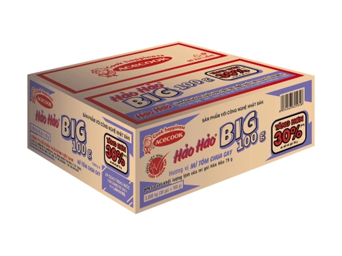 Mì Tôm Chua Cay Hảo Hảo Big gói 100g