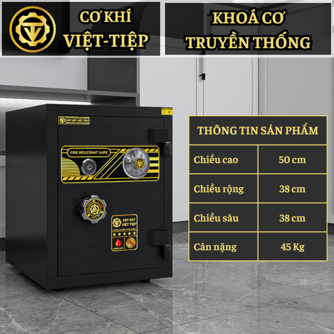 KÉT VIỆT TIỆP K54C_KHOÁ CƠ_45Kg