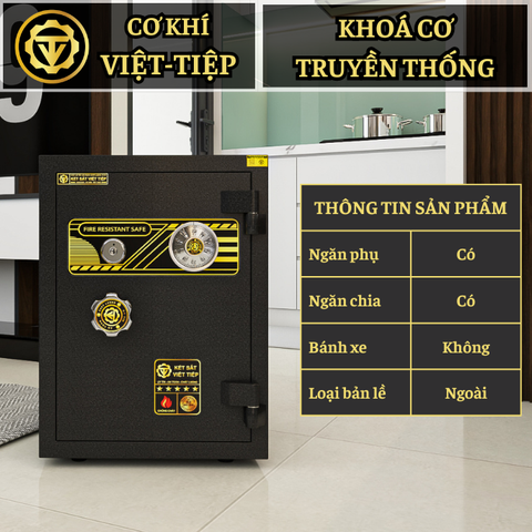 KÉT VIỆT TIỆP K65C_KHOÁ CƠ_55Kg