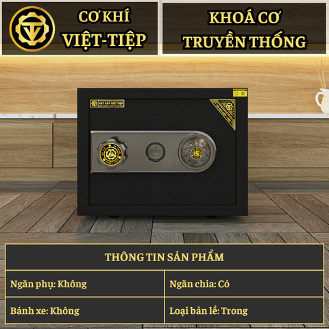 KÉT VIỆT TIỆP K35C_KHOÁ CƠ_35Kg