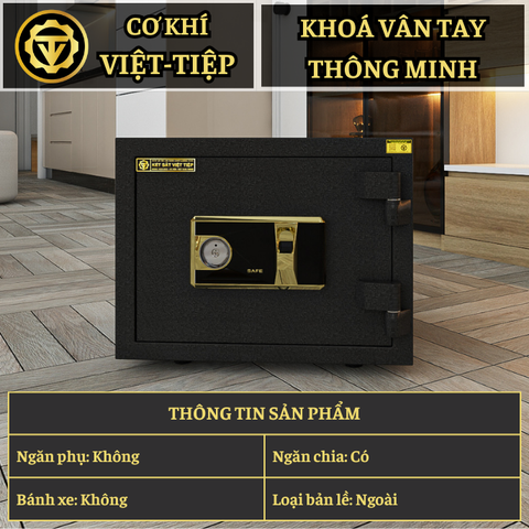 KÉT VIỆT TIỆP K38VT_KHOÁ VÂN TAY_38Kg
