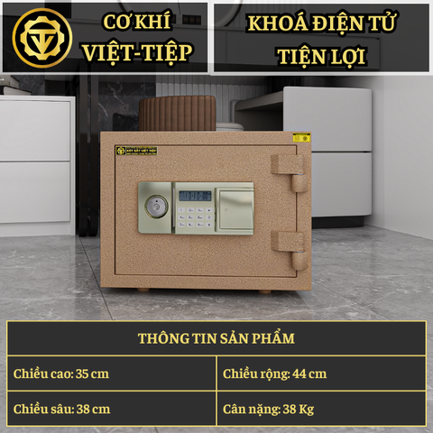 KÉT VIỆT TIỆP K38ĐT_KHOÁ ĐIỆN TỬ_38Kg