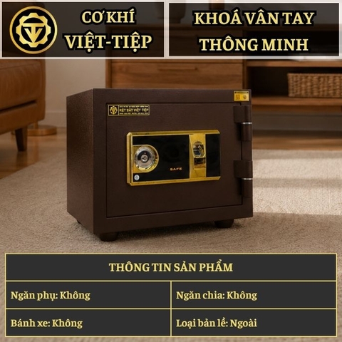 KÉT VIỆT TIỆP K20VT_KHOÁ VÂN TAY_20Kg