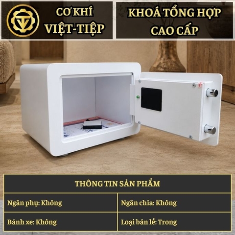 KÉT VIỆT TIỆP B28EVT_VÂN TAY + ĐIỆN TỬ_20Kg_BO GÓC KHÔNG BẢN LỀ