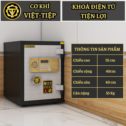 KÉT VIỆT TIỆP K65ĐT_KHOÁ ĐIỆN TỬ_55Kg