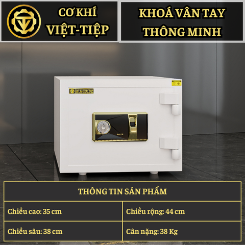 KÉT VIỆT TIỆP K38VT_KHOÁ VÂN TAY_38Kg