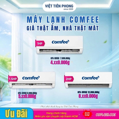 Máy lạnh Comfee VGX chính hãng – Giá tốt, làm mát hiệu quả tại TP.HCM