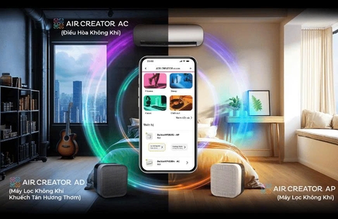 Top 5 lý do nên chọn bộ đôi điều hòa và máy lọc không khí AIR CREATOR cho không gian sống hiện đại