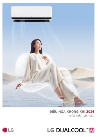 CATALOGUE ĐIỀU HÒA LG AI AIR 2026 – KHÁM PHÁ CÔNG NGHỆ LÀM MÁT THÔNG MINH