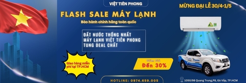 FLASH SALE MÁY LẠNH MỪNG ĐẠI LỄ 30/4 – 1/5