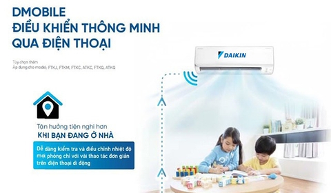 Lợi ích khi sử dụng điều hòa Daikin có tích hợp Wifi ?
