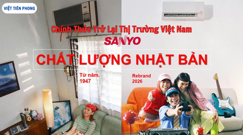Máy lạnh Sanyo Comfort Series 2026/2027 – Công Nghệ Nhật Bản, Hiệu Suất Bền Bỉ