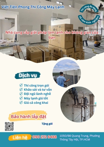 Thi Công Máy Lạnh Trọn Gói – Việt Tiên Phong