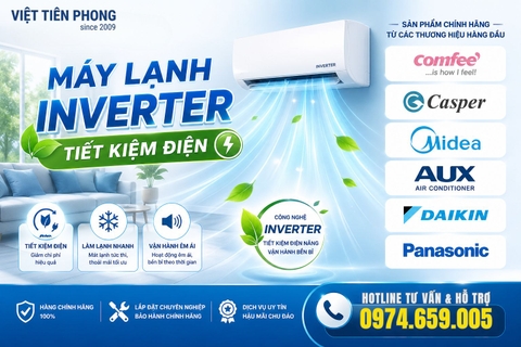 Có Nên Mua Máy Lạnh Inverter Giá Rẻ? Gợi Ý Các Dòng 1HP Đáng Mua 2026