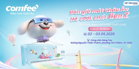 Comfee “hạ cánh” tại TP.HCM – Việt Tiên Phong đồng hành mang gió mát Châu Âu đến mùa hè 2026