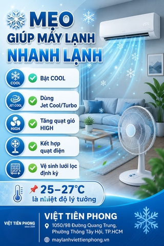 Cách Làm Máy Lạnh Nhanh Lạnh Hơn, Mát Sâu Nhưng Vẫn Tiết Kiệm Điện