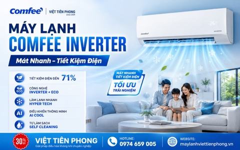 Máy Lạnh Comfee Inverter Có Tốt Không? Ưu Điểm, Công Nghệ & Model Đáng Mua 2026