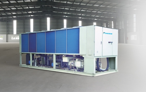 Cấu tạo và nguyên lý hoạt động của hệ thống điều hòa Chiller