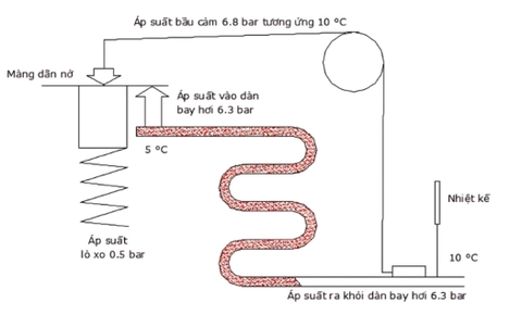 Van tiết lưu nhiệt cân bằng ngoài là gì? Khi sử dụng cần lưu ý gì?