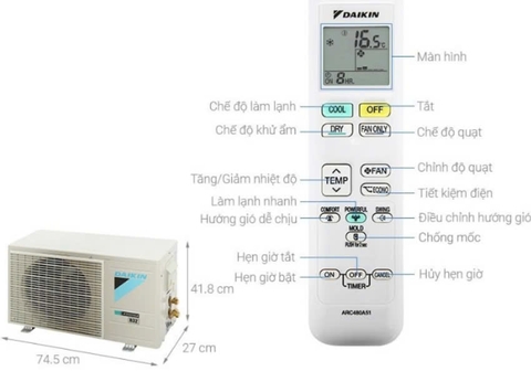 Cách sử dụng máy lạnh Daikin hiệu quả và tiết kiệm điện