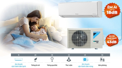 Những Điều Bạn Chưa Biết Về Âm Thanh Êm Ái Của Điều Hòa Không Khí Daikin