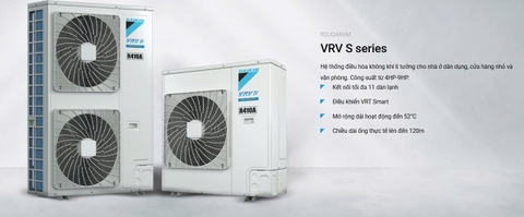 VRV S Series – Hệ Thống Điều Hòa Không Khí Lý Tưởng Cho Nhà Ở & Văn Phòng Nhỏ
