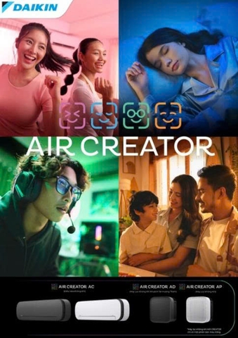 Điều hòa không khí AIR CREATOR AC – Giải pháp làm mát & nâng cao chất lượng không khí