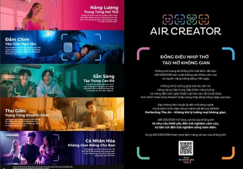 Daikin Air Creator 2025: Cá Nhân Hóa Không Khí – Đồng Điệu Cảm Xúc