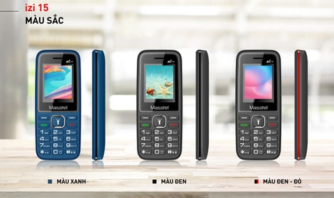 Điện thoại Masstel Izi 15 4G(LTE) - Hàng chính hãng