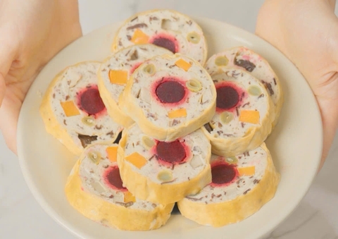 CHẢ HOA NGŨ SẮC