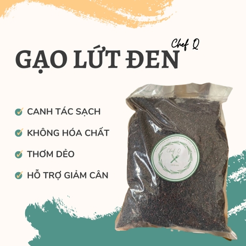 Gạo lứt đen Việt Nam dinh dưỡng, thơm ngon