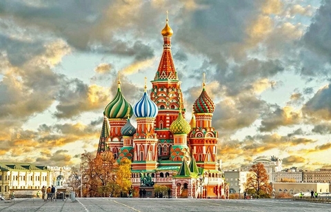 TOUR DU LỊCH NGA 9 NGÀY 8 ĐÊM:  HÀ NỘI – MATXCOVA – ST. PETERSBURG – HÀ NỘI