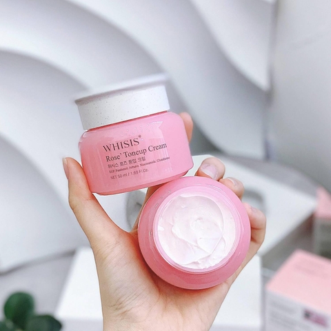 Kem dưỡng Whisis Rose' Toneup Cream