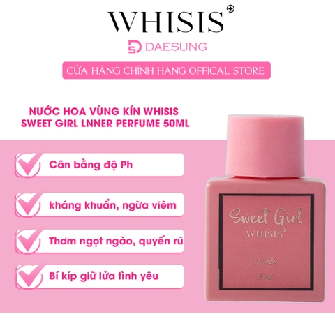 Nước hoa vùng kín Whisis Sweet Girl Inner Perfume 5ml