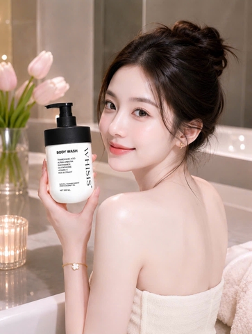 Sữa tắm Whisis Body Wash Làm sáng khỏe da từ bên trong 500ml