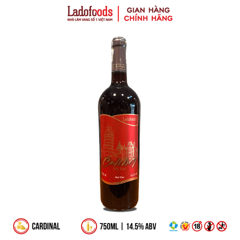 Vang Caliber - Red Label - 750ML