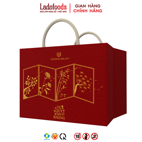 Chateau Dalat - Bộ Hộp Quà Tứ Quý An Khang