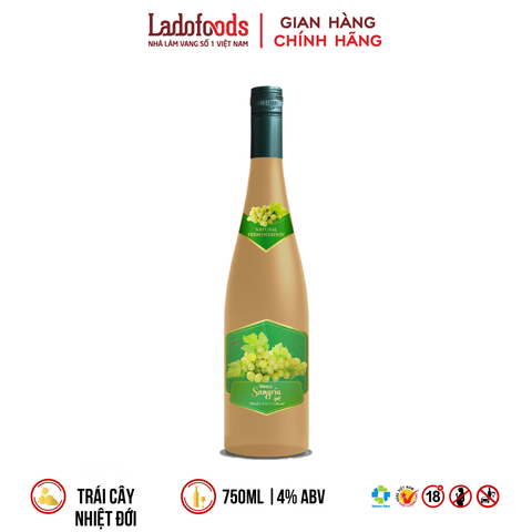 Nước trái cây lên men Vivazz Sangria Light White Wine 750ML 4% Vol