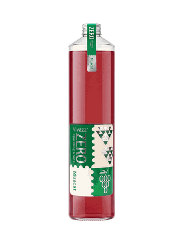 Vivazz Zero Sparkling Grape- Nước nho có ga Muscat - 330 ml
