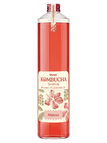 Vivazz trà Kombucha - Đào - 330 ml