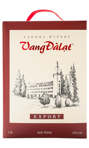 Vang Đàlạt Export Red Wine Hộp 3L