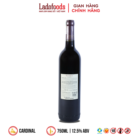 Vang ĐàLạt Dankia Red Wine 750ML