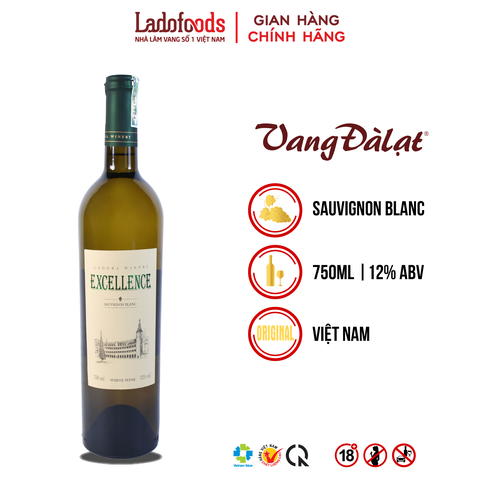 Vang Excellence - White Wine - 750ML