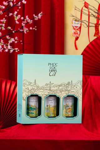 Chateau Dalat - Bộ Hộp Quà Phúc Lộc Hòa Ca