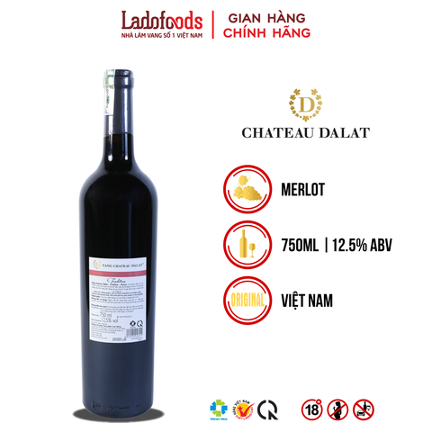 Chateau Dalat Tradition Merlot 750ML