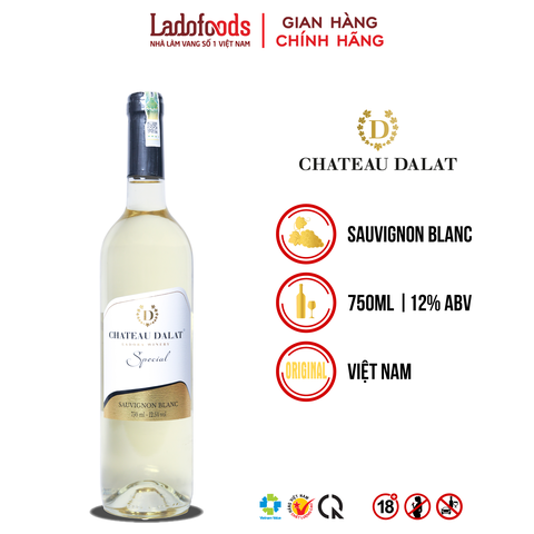 Chateau Dalat Special Sauvignon Blanc 750ML