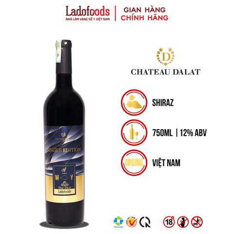 Chateau DaLat - Single Edition - Shiraz - 750ML