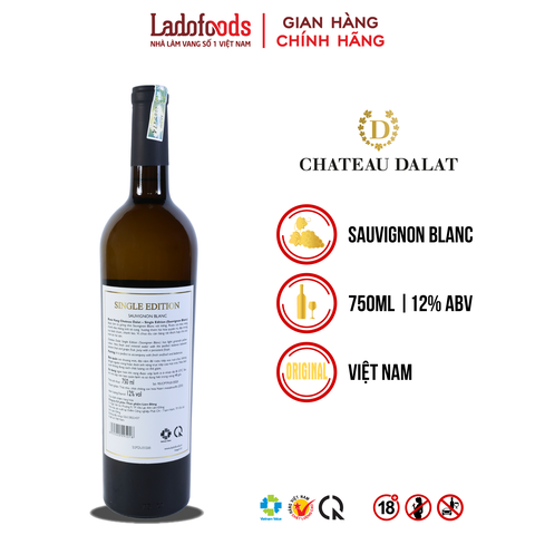 Chateau Dalat - Single Edition - Sauvignon Blanc - 750ML