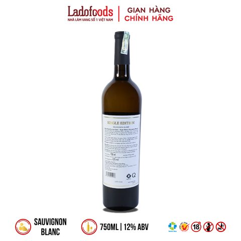 Chateau Dalat - Single Edition - Sauvignon Blanc - 750ML